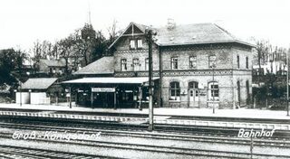 Der alte Bahnhof Königsdorf